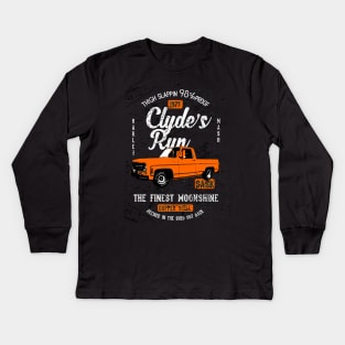 CLYDE'S RUN Kids Long Sleeve T-Shirt